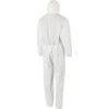 2000-WH Microgard Chemical Protective Coveralls, Disposable, Type 5/6, White, Microporous polyethylene film, Zipper Closure, L thumbnail-1