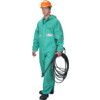 Chemsol Plus, Chemical Protective Boilersuit, Reusable, Type 3/4, Green, Polyester, Closure Hook & Loop, Chest 48-50", XL thumbnail-0