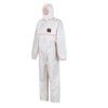 Alphashield 2200, Chemical Protective Coveralls, Disposable, Type 5/6, White, Polyethylene/Polypropylene, Zipper Closure, Chest 92 - 100cm, M thumbnail-0