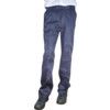 Work Trousers, Men, Navy Blue, Poly-Cotton, Waist 36", Leg 33", Long thumbnail-0