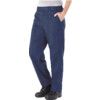 Work Trousers, Women, Navy Blue, Poly-Cotton, Waist 34", Leg 33", Long, Size 16 thumbnail-0