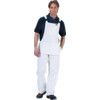 Painters Bib & Brace, Unisex, White, Cotton, Chest 36", Regular, M thumbnail-0