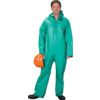 Chemmaster, Chemical Protective Coveralls, Reusable, Type 3/4, Green, Nylon, Closure Stud, Chest 36-38", S thumbnail-0