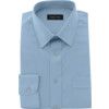 Shirt, Men, Light Blue, Cotton/Polyester, Long Sleeve, 16" Collar thumbnail-0