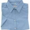 Oxford Shirt, Women, Pale Blue, Cotton/Polyester, Short Sleeve, Size 18 thumbnail-0