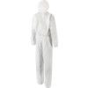 Proshield Basic, Chemical Protective Coveralls, Disposable, Type 5/6, White, ProShield® 20, Zipper Closure, Chest 43-46", XL thumbnail-1