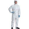 Proshield FR, Chemical Protective Coveralls, Disposable, Type 5/6, White, Polypropylene, Zipper Closure, Chest 44-46", L thumbnail-1