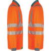 RECYCLABLE HI-VIS LONG SLEEVE POLO SHIRT ORANGE (3XL) thumbnail-2