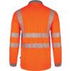 RECYCLABLE HI-VIS LONG SLEEVE POLO SHIRT ORANGE (S) thumbnail-3