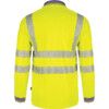 RECYCLABLE HI-VIS LONG SLEEVE POLO SHIRT YELLOW (XL) thumbnail-3