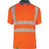 RECYCLABLE HI-VIS POLO SHIRT ORANGE (5XL) thumbnail-0