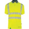 RECYCLABLE HI-VIS POLO SHIRT YELLOW (3XL) thumbnail-0