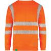 RECYCLABLE HI-VIS SWEATSHIRT ORANGE (L) thumbnail-0