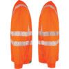 RECYCLABLE HI-VIS SWEATSHIRT ORANGE (L) thumbnail-1