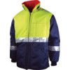 Hi-Glo 05, Jacket, Unisex, Yellow/Navy Blue, Nylon/Polyester, L thumbnail-0