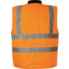 Hi-Vis Reversible Body Warmer, EN20471, Orange, XL thumbnail-1