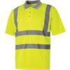 Hi-Vis Polo Shirt, Yellow, 4XL, Short Sleeve, EN20471 thumbnail-0