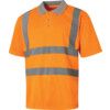 Hi-Vis Polo Shirt, Orange, 3XL, Short Sleeve, EN20471 thumbnail-0