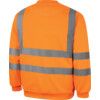 Hi-Vis Sweatshirt, EN20471 Orange, 3XL thumbnail-1