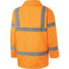 Hi-Vis Waterproof Jacket, 6XL, Orange, Polyester, EN20471 thumbnail-1