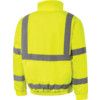 Hi-Vis Rip-Stop Bomber Jacket, 4XL, Yellow, Polyester, EN20471 thumbnail-1