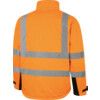 Hi-Vis Soft Shell Jacket, Small, Orange & Black, Polyester, EN20471 thumbnail-1