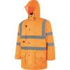 Hi-Vis Reversible Coat, 5-in-1, Waterproof, XL, Orange, Polyester, EN20471 thumbnail-1