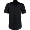 KK109 S/S BUTTON COLLAR OXFORDSHIRT BLACK 17" thumbnail-0