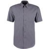 KK109 Men's 18in Short Sleeve Charcoal Oxford Shirt thumbnail-0