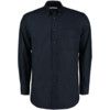 KK351 Men's 17in Long Sleeve Navy Oxford Shirt thumbnail-0