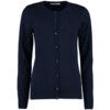 KK355 LADIES ARUNELCARDIGANCREWNECK NAVY (S-14) thumbnail-0