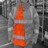 MATERNITY EXPANDER FOR ROSEMOOR JACKET HV ORANGE (4XL/5XL) thumbnail-3