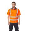 ROCKHAM HI-VIS POLO SHIRT ORANGE (L) thumbnail-1