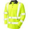 WOOLSERY HI-VIS SLEEVED POLO SHIRT YELLOW (M) thumbnail-0