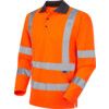 WOOLSERY HI-VIS SLEEVED POLO SHIRT ORANGE (S) thumbnail-0