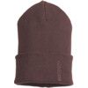 COMPLETE KNITTED HAT BORDEAUX thumbnail-0