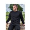 KESTREL EARTHPRO SWEATSHIRT (65%RECYC POLYESTER) (XS) BLACK thumbnail-2