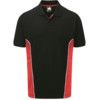 1180 Silverswift Two-Tone Polo Shirt Navy/Red (4XL) thumbnail-0