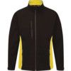 4280 Silverswift Two-Tone Softshell Jacket Black/Yellow (XS) thumbnail-0