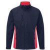 Silverswift, Soft Shell Jacket, Navy Blue/Red, Elastane/Laminate/Polyester, 2XL thumbnail-0