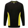 1290 Silverswift Two-Tone Sweatshirt Black/Yellow (5XL) thumbnail-0