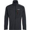 Soft Shell Jacket, Reusable, Men, Black, L thumbnail-0