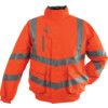 PR515 Mesh Lined Hi-Vis Breathable Bomber Jacket Orange (6XL) thumbnail-0