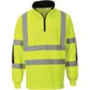 Yellow Xenon Hi-Vis Rugby Shirt - M thumbnail-0