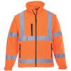 Soft Shell Jacket, Orange, Elastane/Polyester, L thumbnail-0