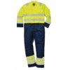 Flame Retardant Coveralls, Navy Blue/Yellow, Bizflame Pro, Stud Closure, M thumbnail-0