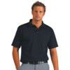 Polo Shirt, Men, Navy Blue, Cotton/Polyester, Short Sleeve, 2XL thumbnail-0