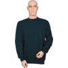 Flame Retardant Sweatshirt, Men, Navy Blue, Protal FR Fabric, L thumbnail-0