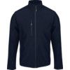 Soft Shell Jacket, Reusable, Men, Navy Blue, Polyester, M thumbnail-0