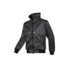 Hawk, Bomber Jacket, Reusable, Unisex, Black, Cotton/Polyester, XL thumbnail-0